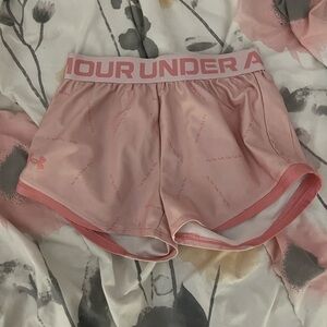 Girls under armour shorts!